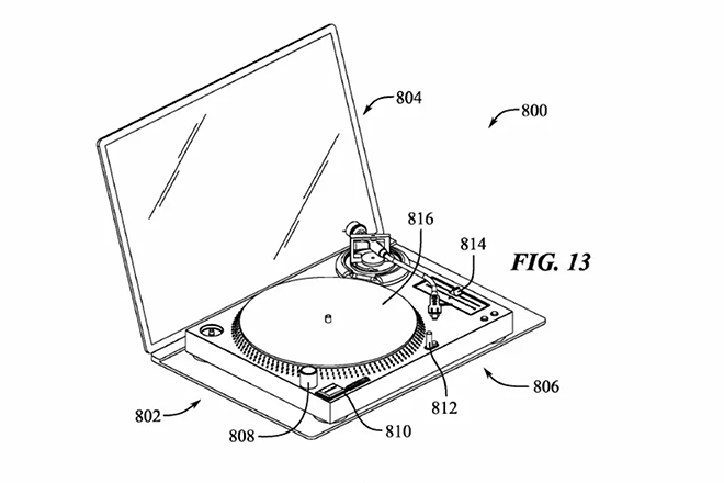 Apple, DJ pikabına dönüşebilen MacBook Pro versiyonu için patent başvurusunda bulundu