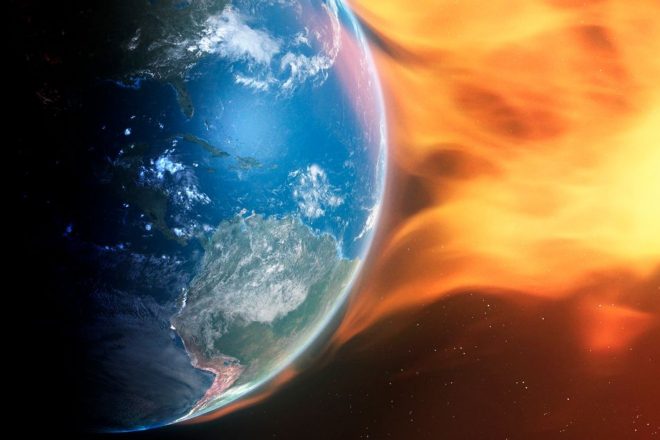 NASA Güneş rüzgarlarının Dünya’nın manyetik alanına çarpmasıyla oluşan sesi yayınladı